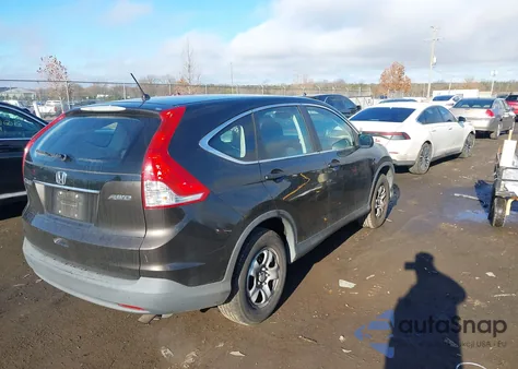 2013 Honda Cr-V Lx z USA, uszkodzony, nr VIN 5J6RM4H3XDL039484